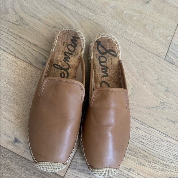 Sam Edelman Kerry Loafter Mule Flat Tan Size 8 - Picture 3 of 6